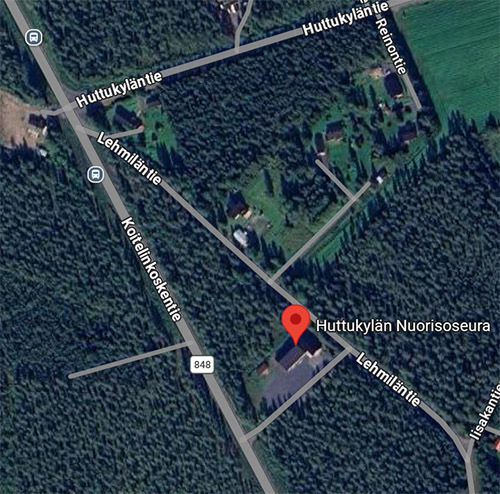 Lähialueen kartta