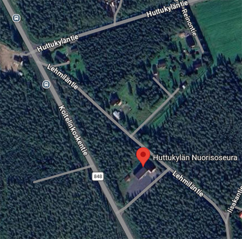 Lähialueen kartta